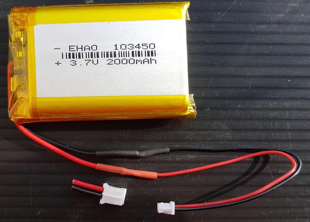 Connexion de la batterie