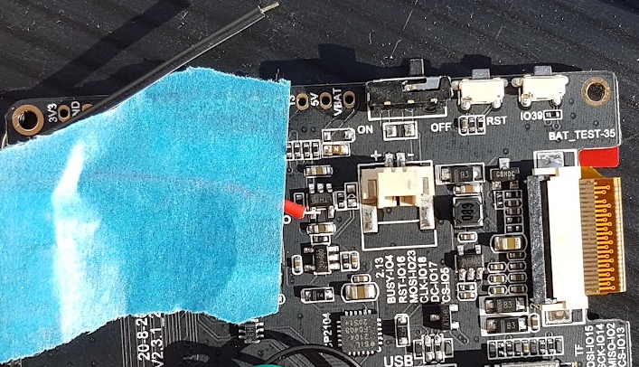 Connexion du PCB de charge